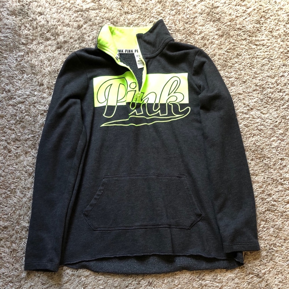 Pink Quarter Zip